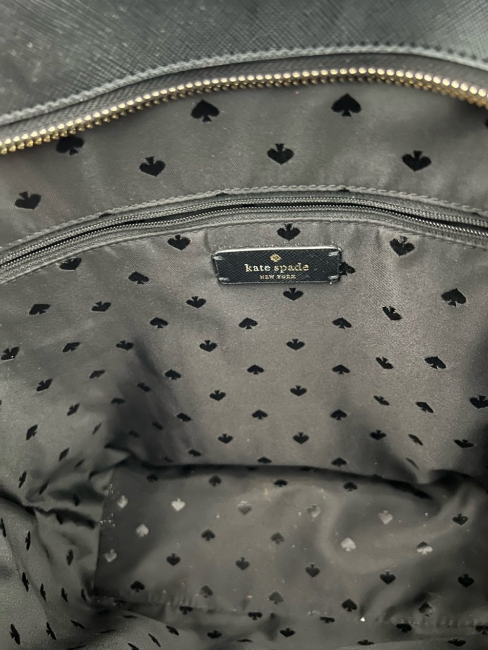 kate spade Black Sparkle Tote - Picture 8 of 8